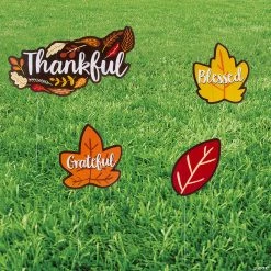 Top 10 🎉 Thanksgiving Yard Sign Set - 4 Pc. 🧨