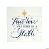 Brand new 🌟 True Love was Born in a Stable Wall Sign 🧨