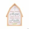 Discount 🎉 Where There Is Hope There Is Faith Tabletop Sign ⌛