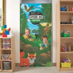 New 👍 Wild Encounters VBS Photo Door Banner 🎁